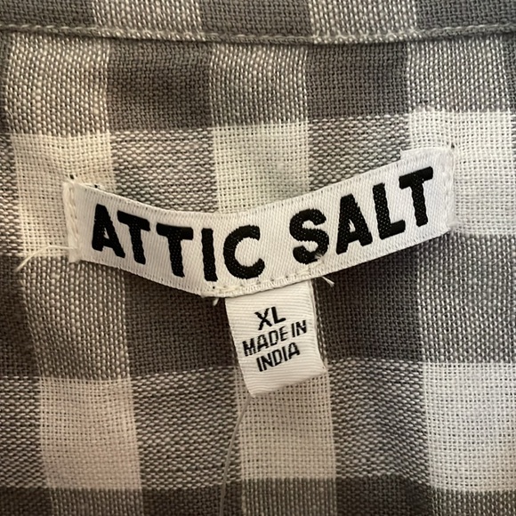 3/$15 NWT checkered shirt - Picture 2 of 5